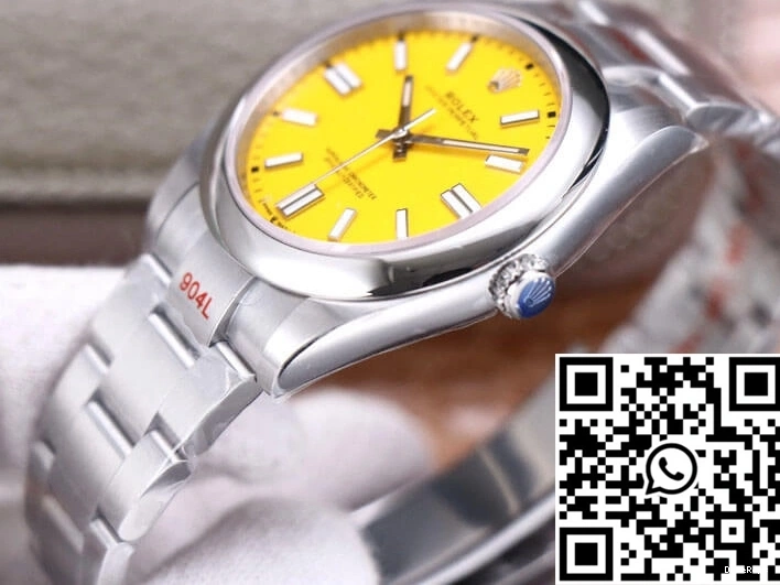 41MM Oyster M124300-0004 EW Yellow Rolex Dial Factory Perpetual 0501